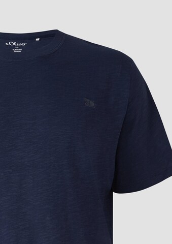 T-Shirt s.Oliver en bleu