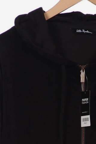 Ulla Popken Sweatshirt & Zip-Up Hoodie in 5XL in Black