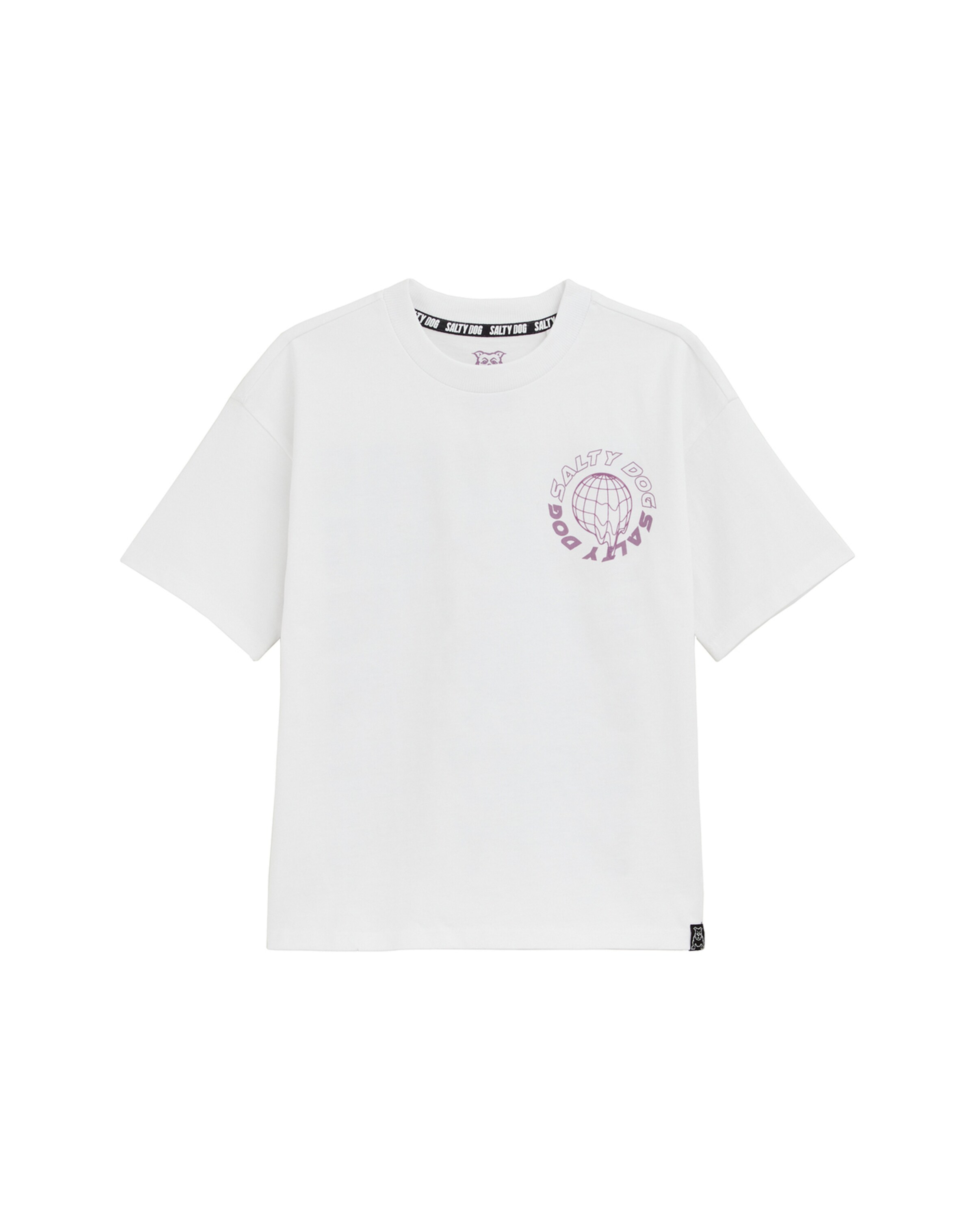 WE Fashion Tričko – bílá: přední strana