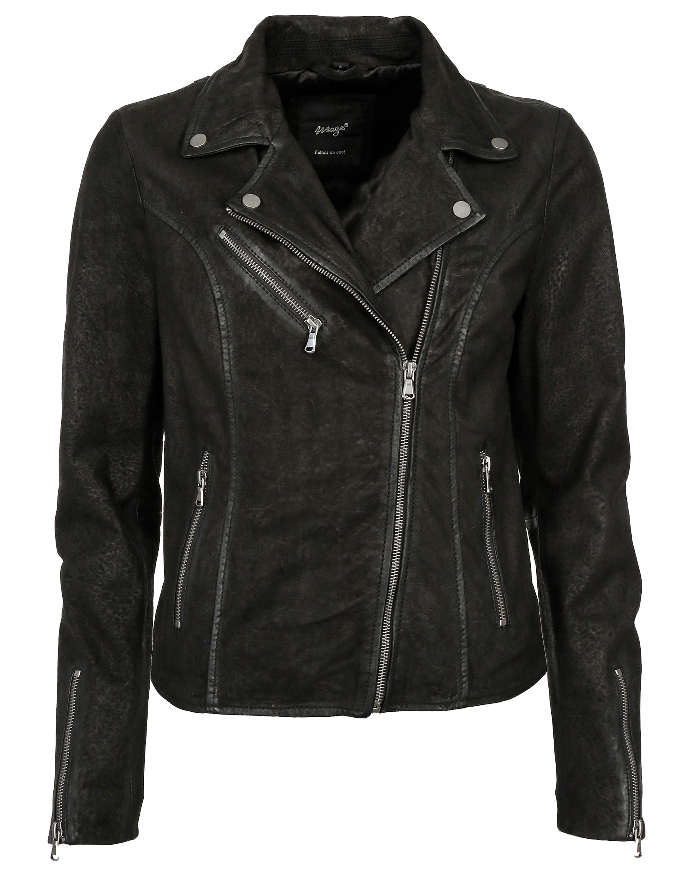 Maze Between-season jacket in Black: front