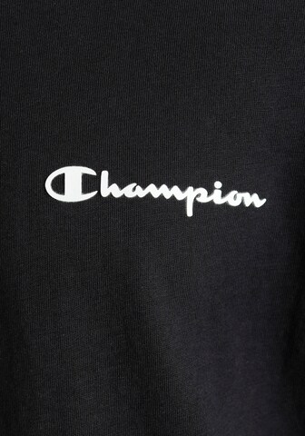 melns Champion Authentic Athletic Apparel T-Krekls