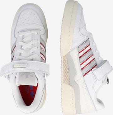 ADIDAS ORIGINALS Madalad ketsid 'Forum', värv valge