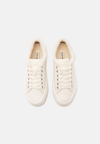 Calvin Klein Platform trainers in White