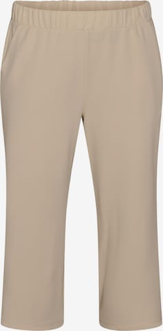 pilka Zizzi Plačios klešnės Kelnės 'Caadelyn': priekis