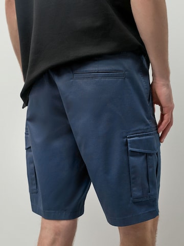 Regular Pantalon cargo Next en bleu