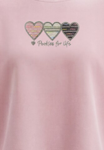 MYMO - Sweatshirt em rosa