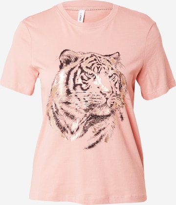 ONLY - Camiseta 'KITA' en rosa: frente