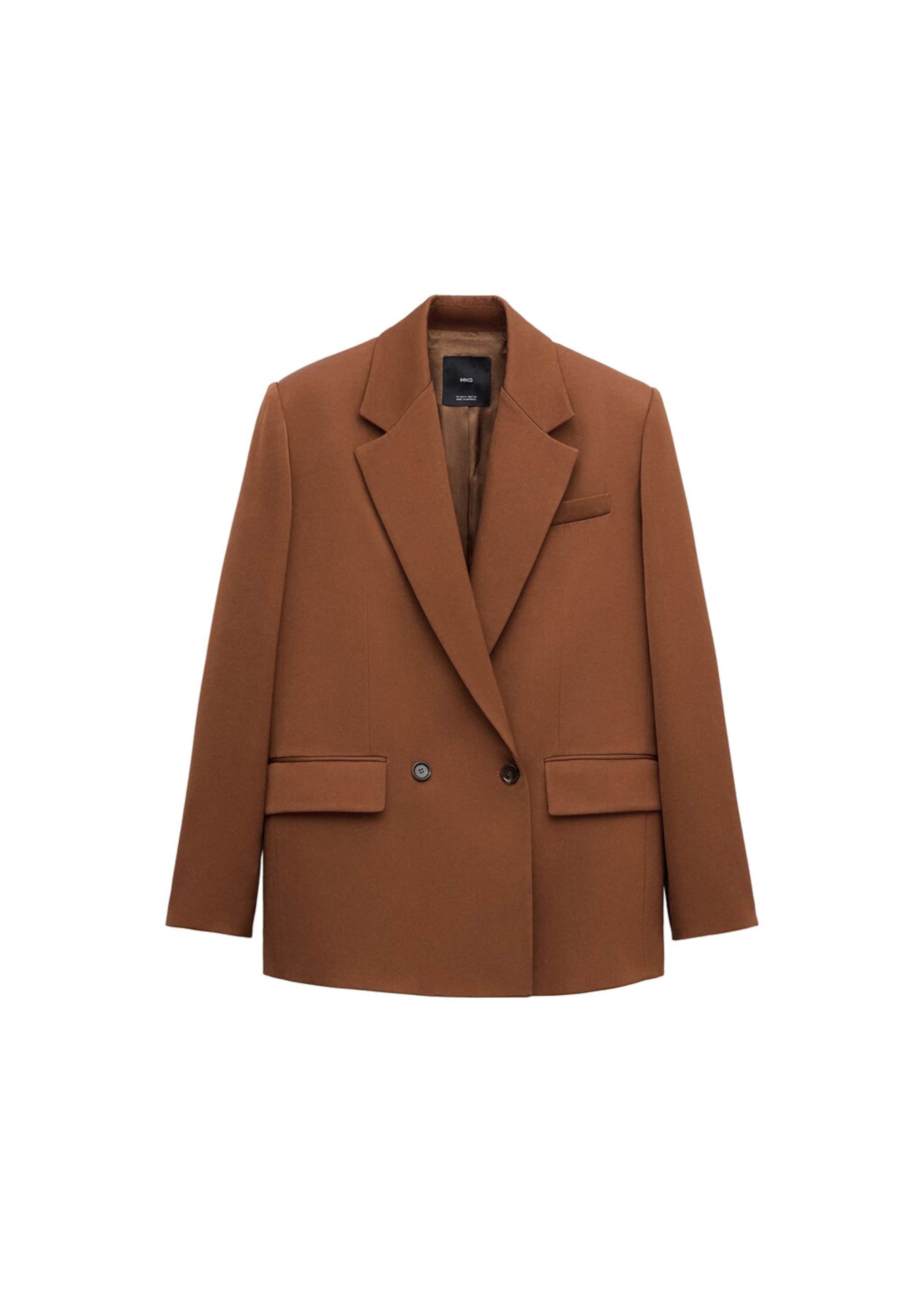 MANGO Blazer in cognac, Produktansicht