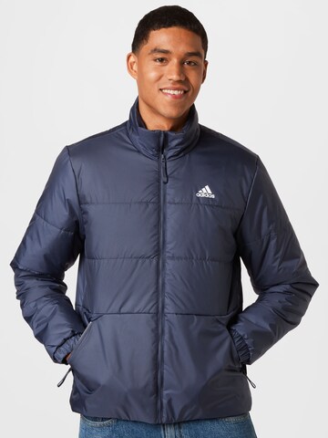 ADIDAS SPORTSWEAR Outdoorová bunda - Modrá: predná strana