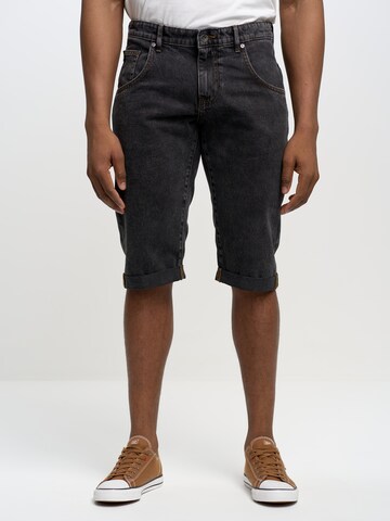 BIG STAR Regular Shorts 'Conner' in Grau
