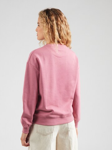 Pepe Jeans Μπλούζα φούτερ σε ροζ: πίσω