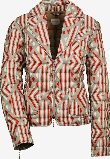 MADELEINE Jacke in XS in cappuccino / orange / wollweiß, Produktansicht