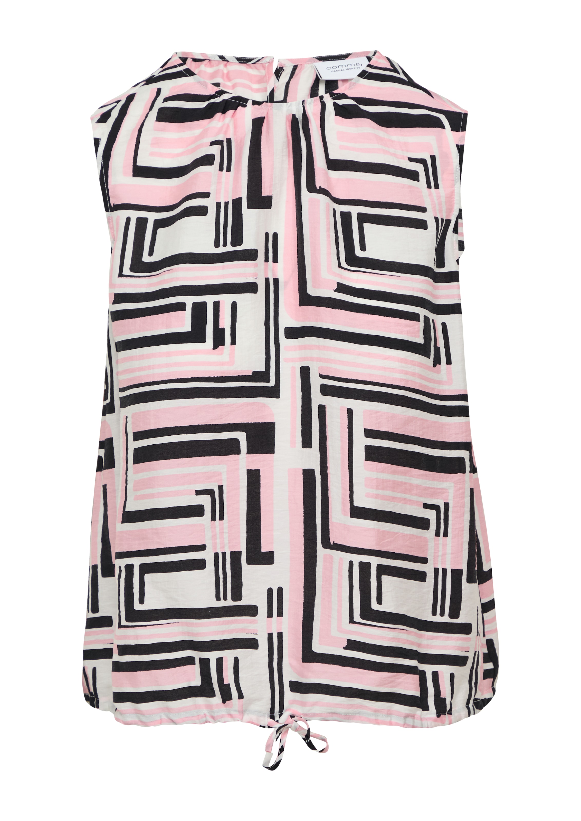 comma casual identityBluza - bijela boja: prednji dio