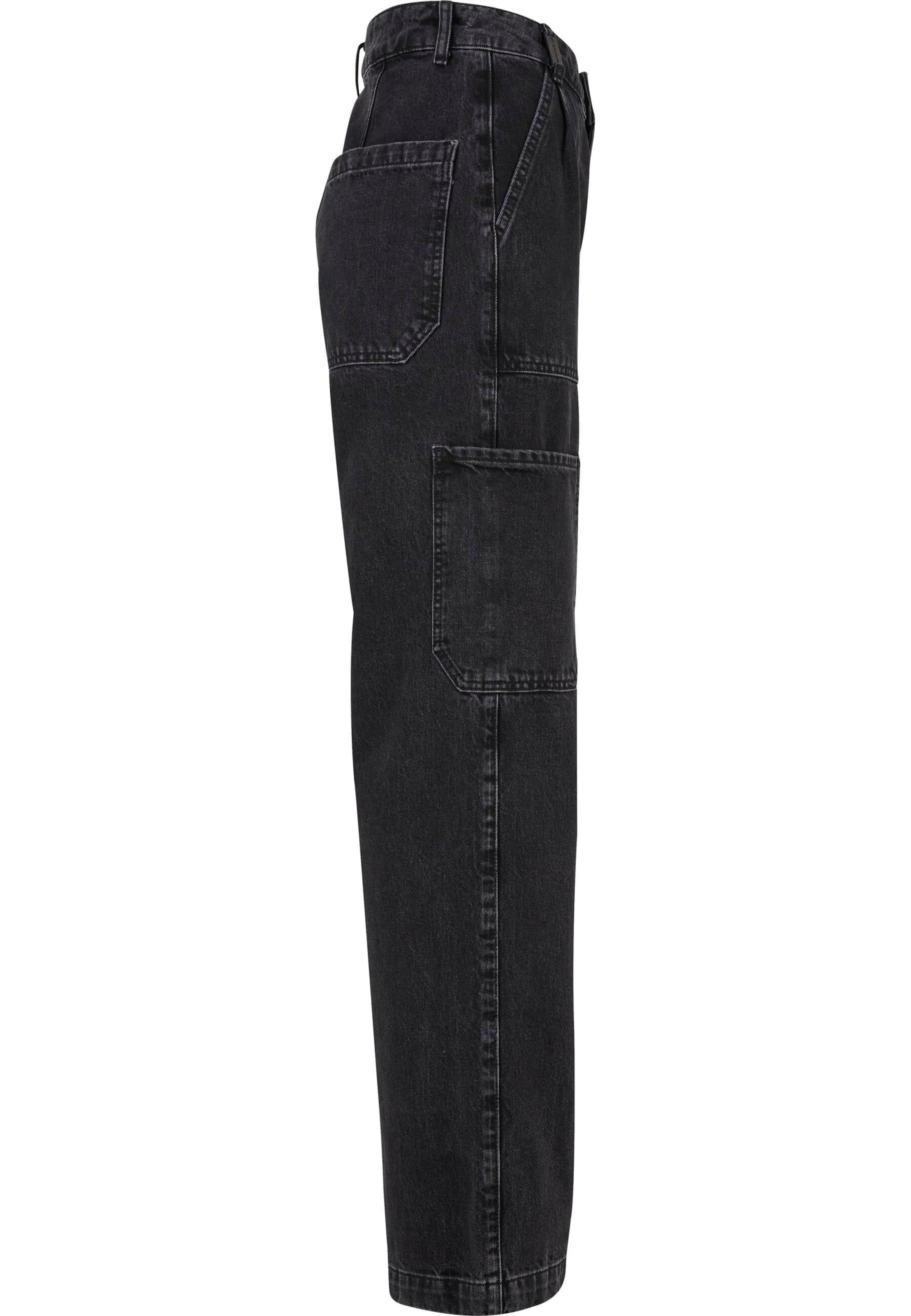 2Y StudiosLoosefit Cargo traperice 'Tali' - crna boja