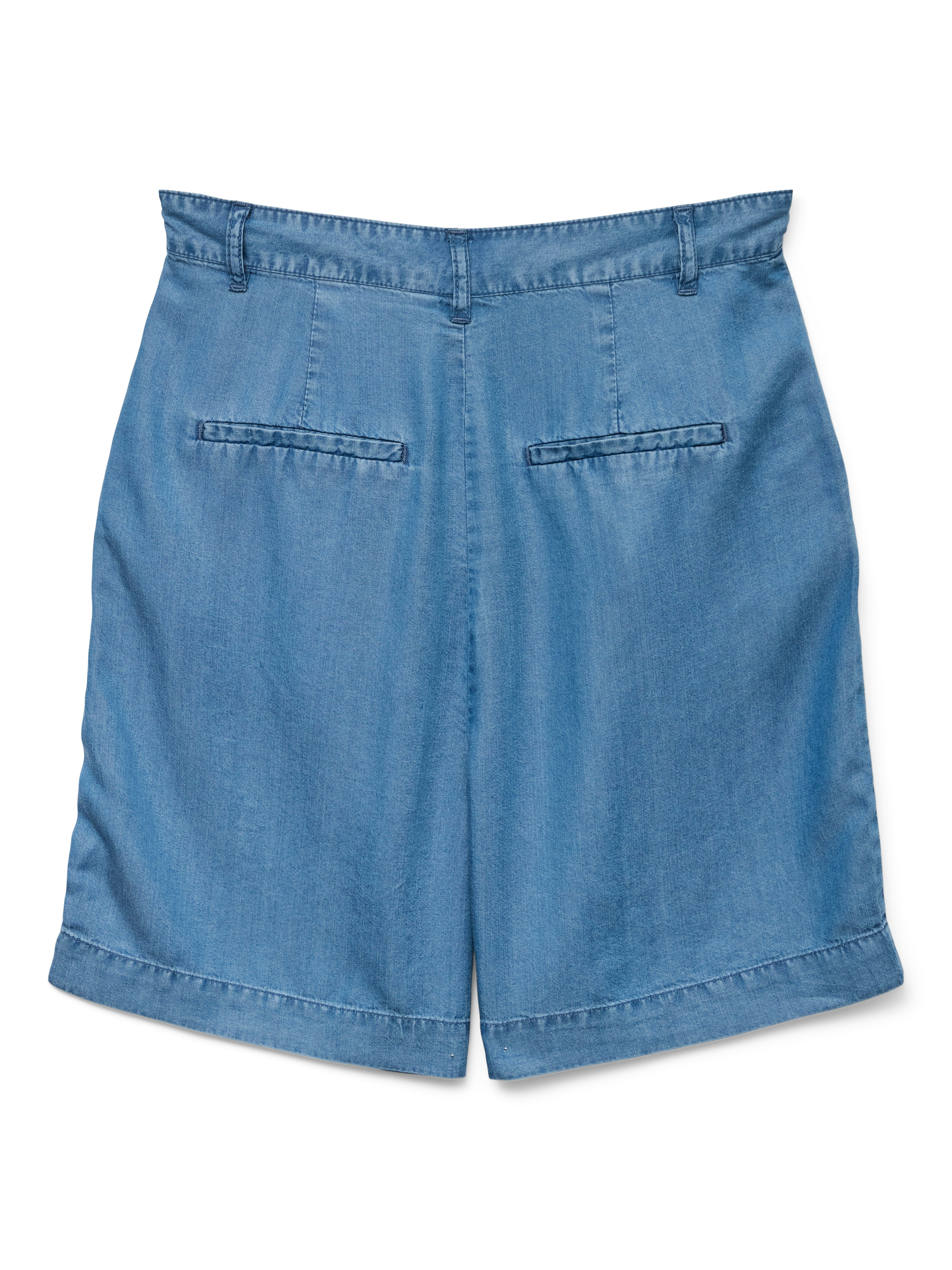 VERO MODA - Loosefit Calças com pregas 'VMFLEUR' em azul