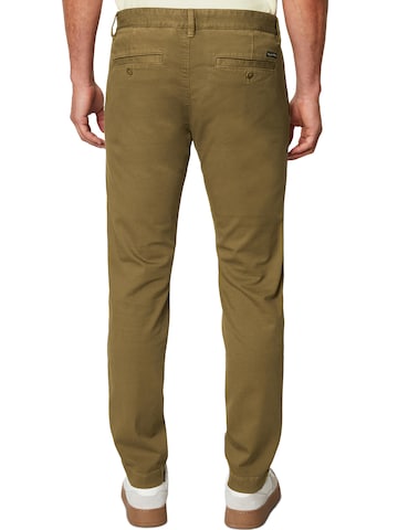 Marc O'Polo - regular Pantalón chino 'Stig' en marrón