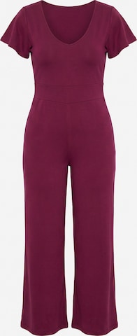 MIAMODA Jumpsuit in Red: front