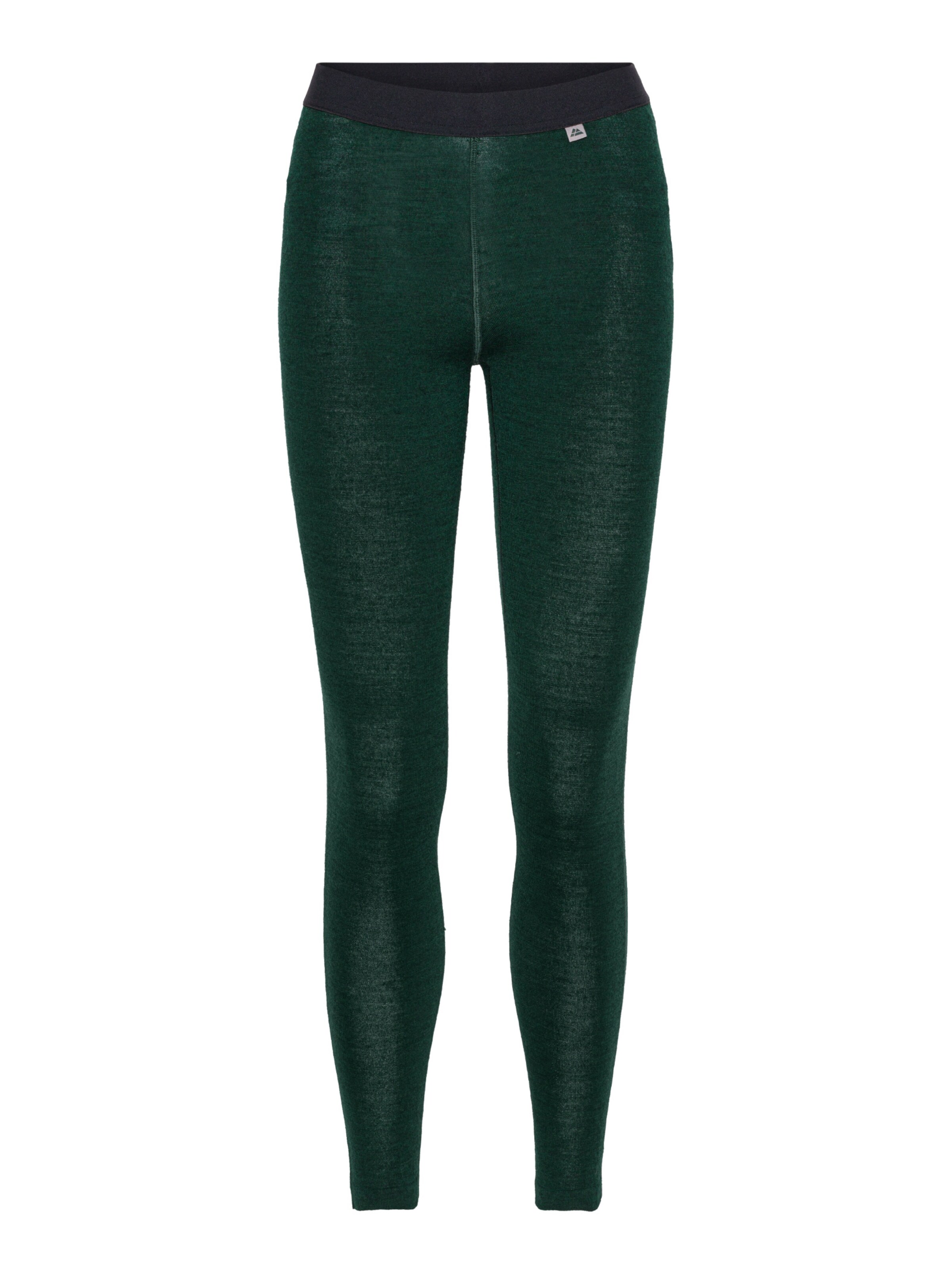 DANISH ENDURANCE Regular Thermohose 'Merino' in Grün: Vorderseite