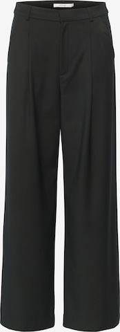Pantaloni con pieghe 'Paula' di Gestuz in grigio: frontale