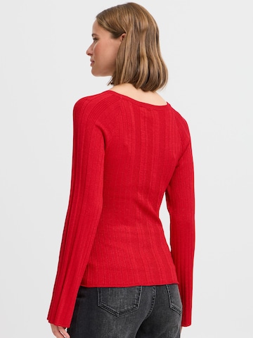 b.young Sweater 'RAGLAN JUMPER ' in Red