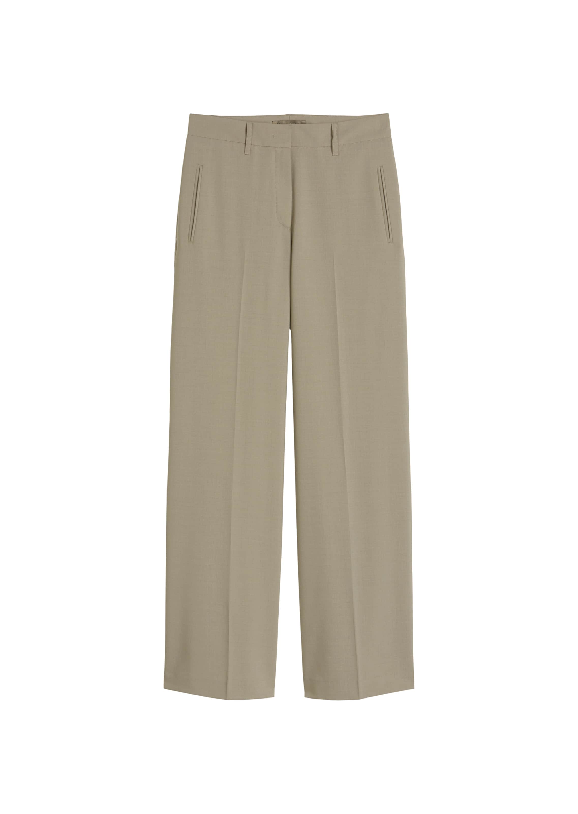 Marc O'Polo Loose fit Trousers in Beige: front