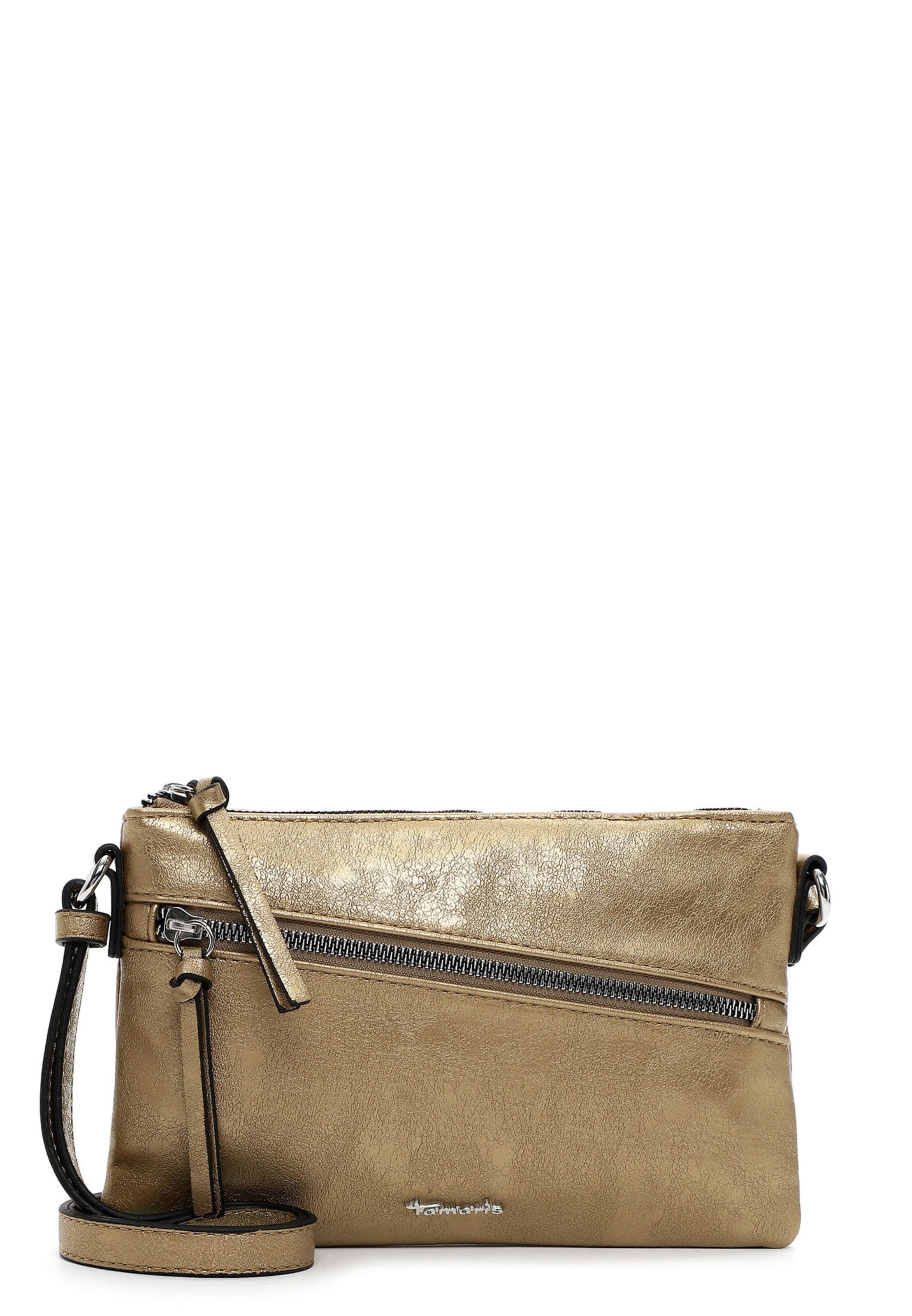 Borsa a spalla ' TAS Alessia ' di Tamaris in oro: frontale