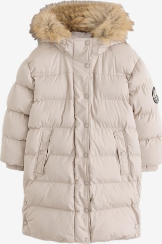 Superdry & Co Pitkä takki 'Everest' värissä beige: etupuoli