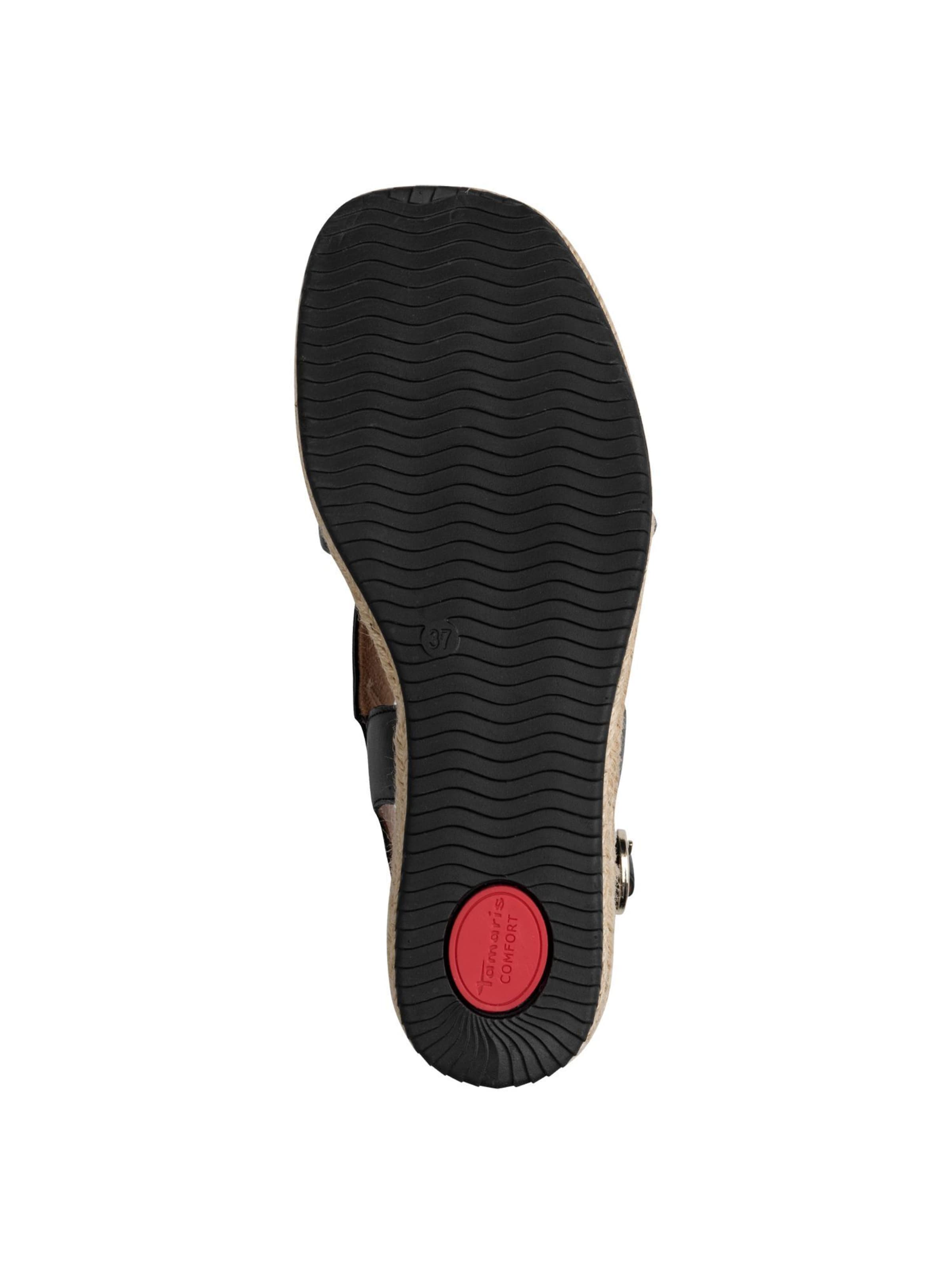 Sandales Tamaris en noir