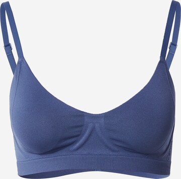 Calvin Klein Underwear Bralette Bra in Blue: front