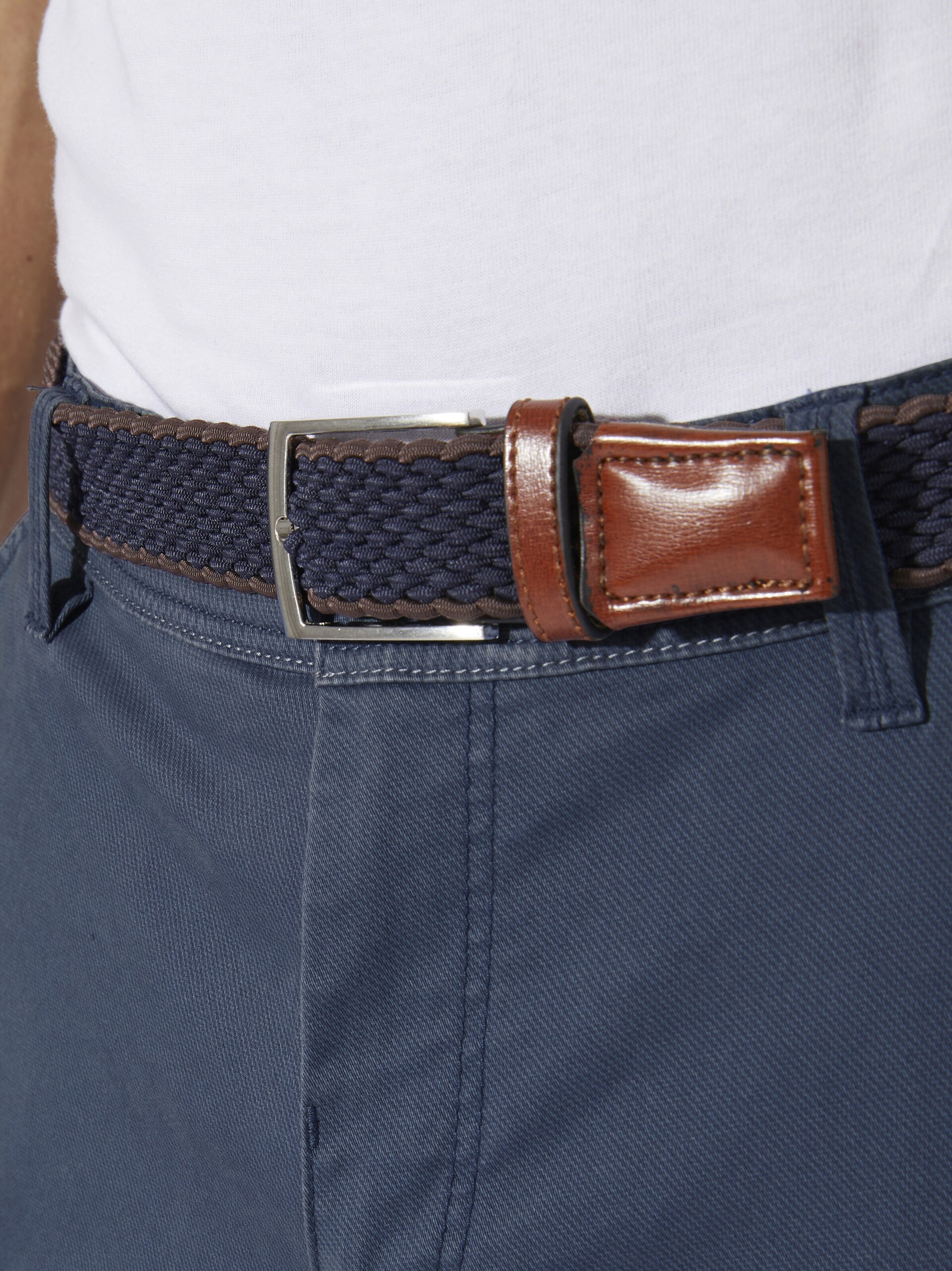 BABISTA Regular Pants ' Tancredo ' in Blue