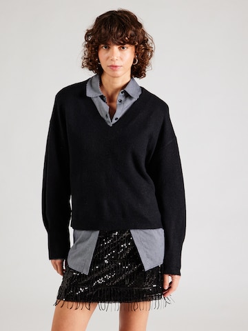 VERO MODA Pullover 'VMJUPITER' i sort: forside