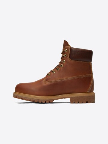 TIMBERLAND Fűzős csizmák - barna