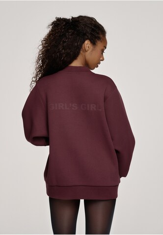 OH APRIL - Sudadera con cremallera 'Niva' en rojo