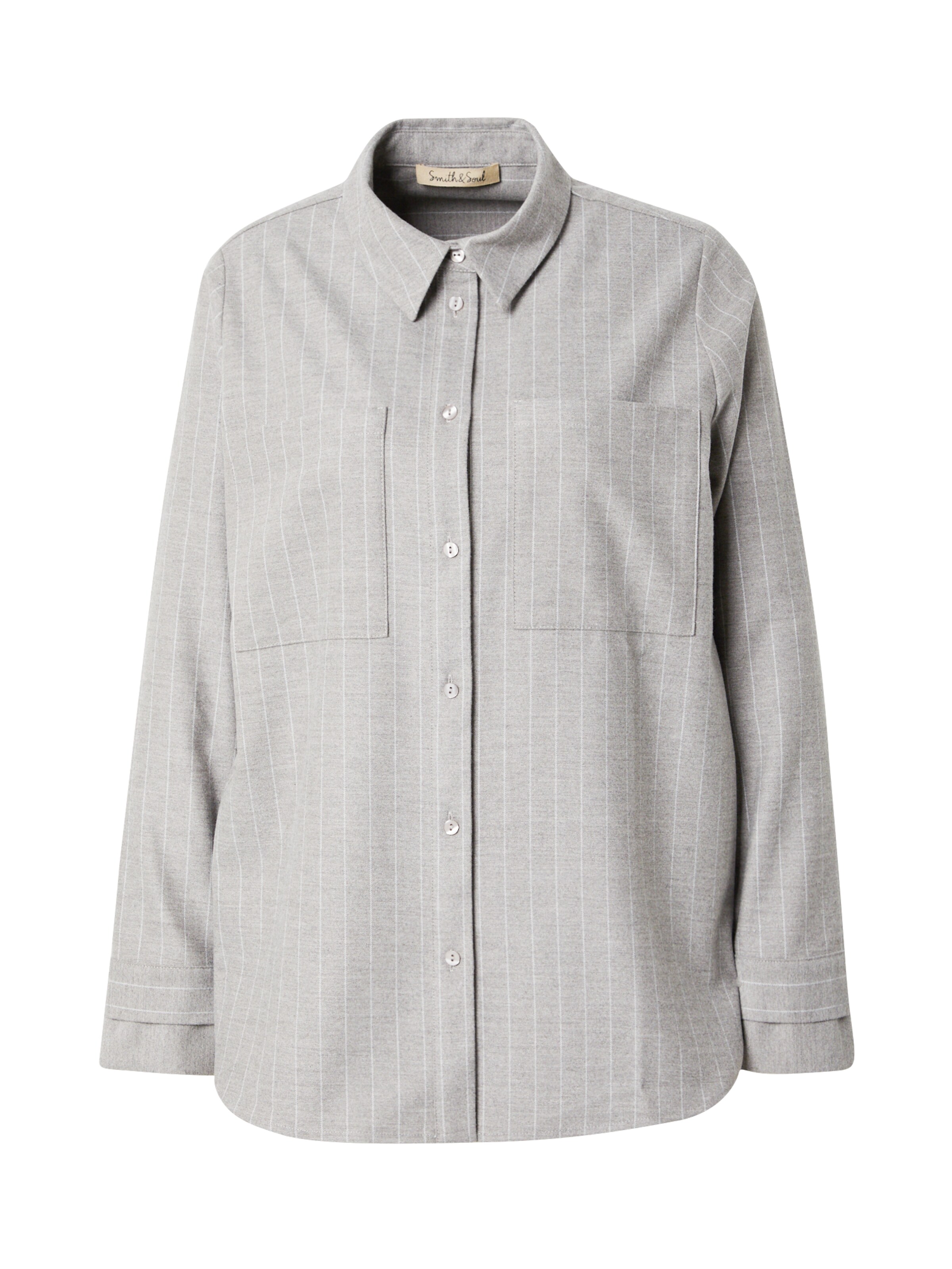 Smith&Soul Блуза в сиво: отпред