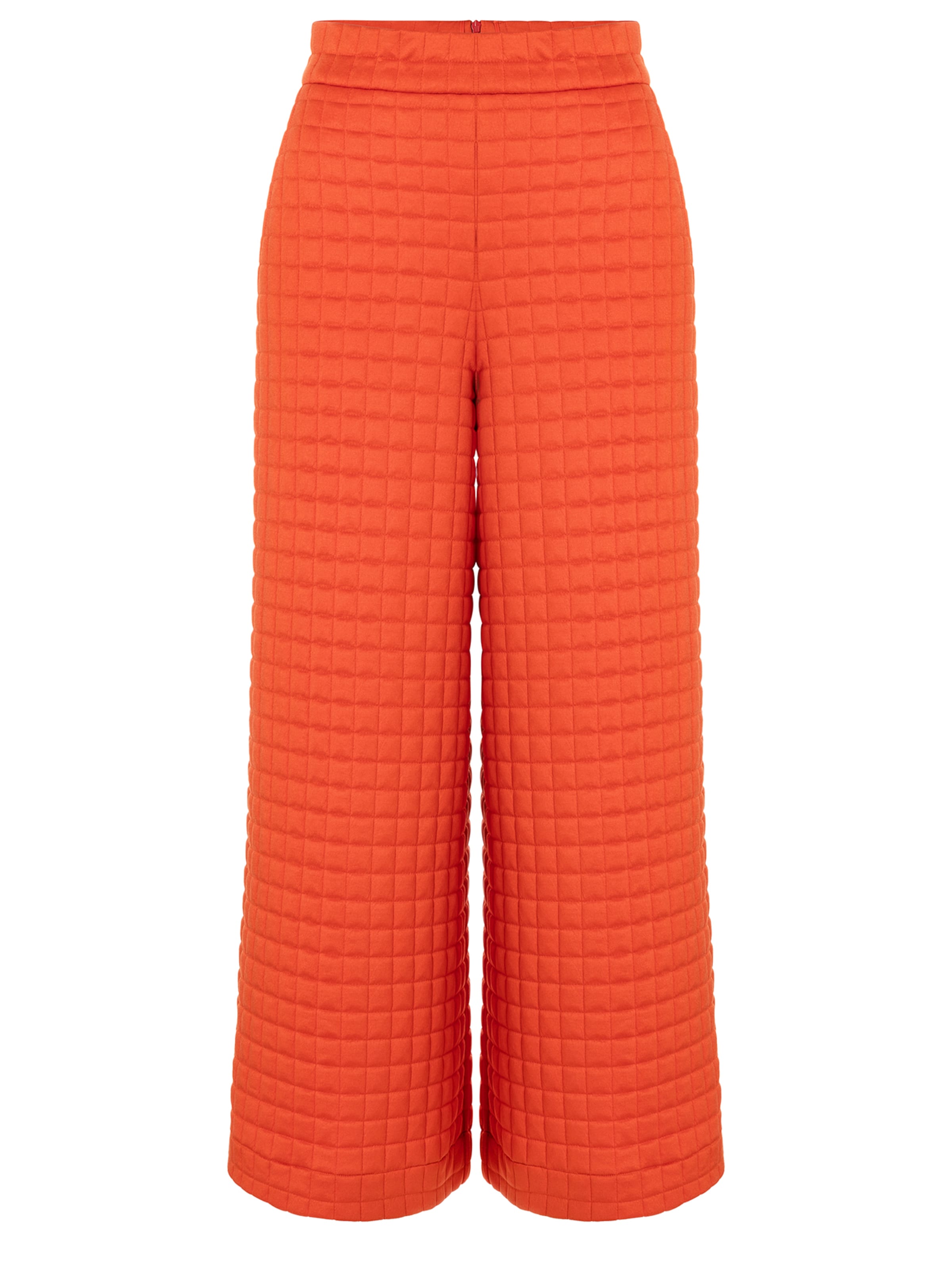 Ana Alcazar Wide Leg Hose ' Savona ' in Orange: Vorderseite