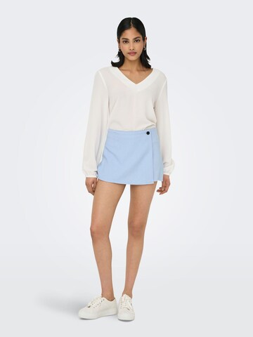 Jupe 'ONLCaro' ONLY en bleu