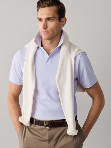 Hackett London Poloshirt in Lila