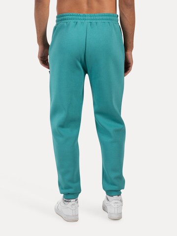 Smilodox Tapered Ilyas Casual Classic Pants in Blau