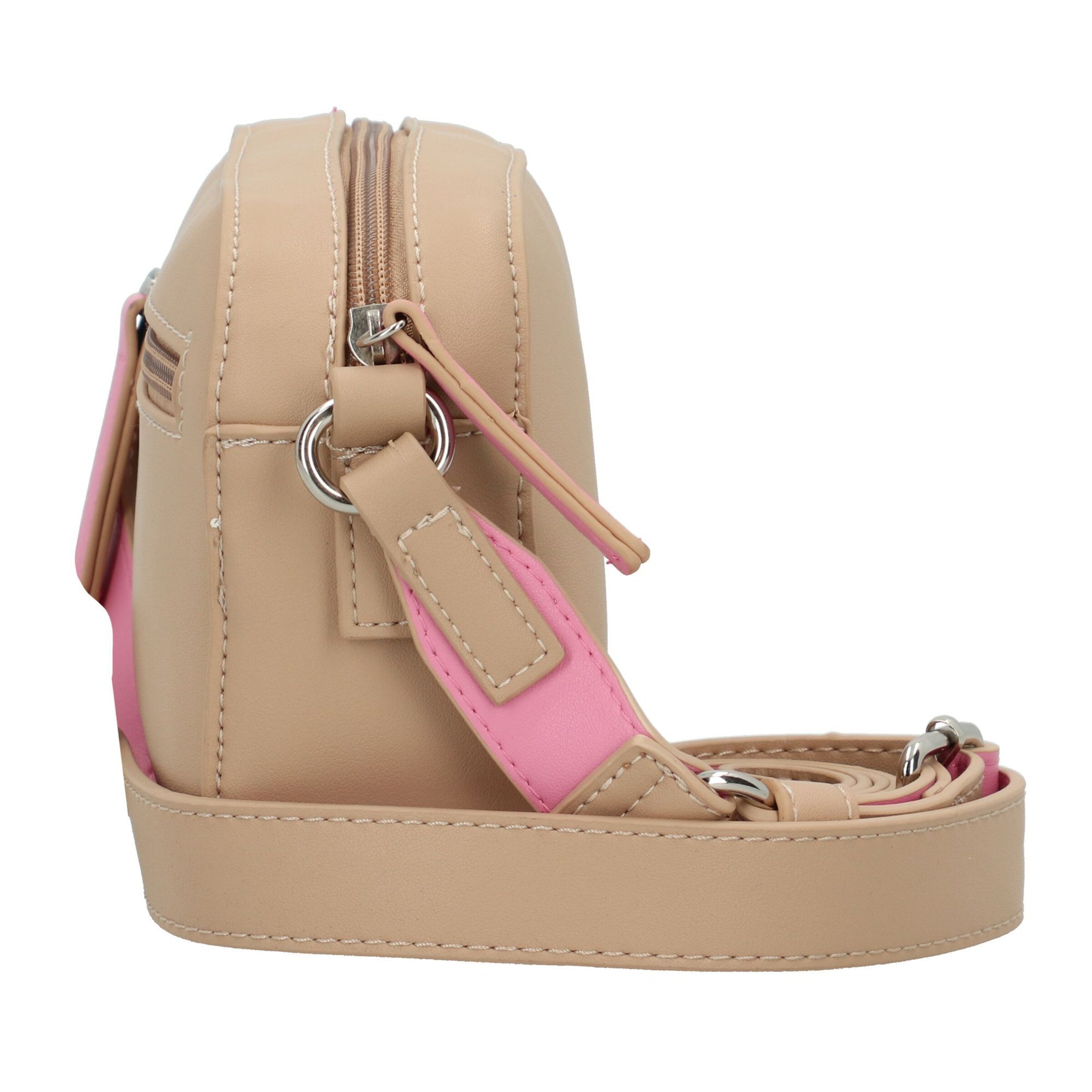 TOM TAILOR DENIM Crossbody Bag 'Periya' in Beige