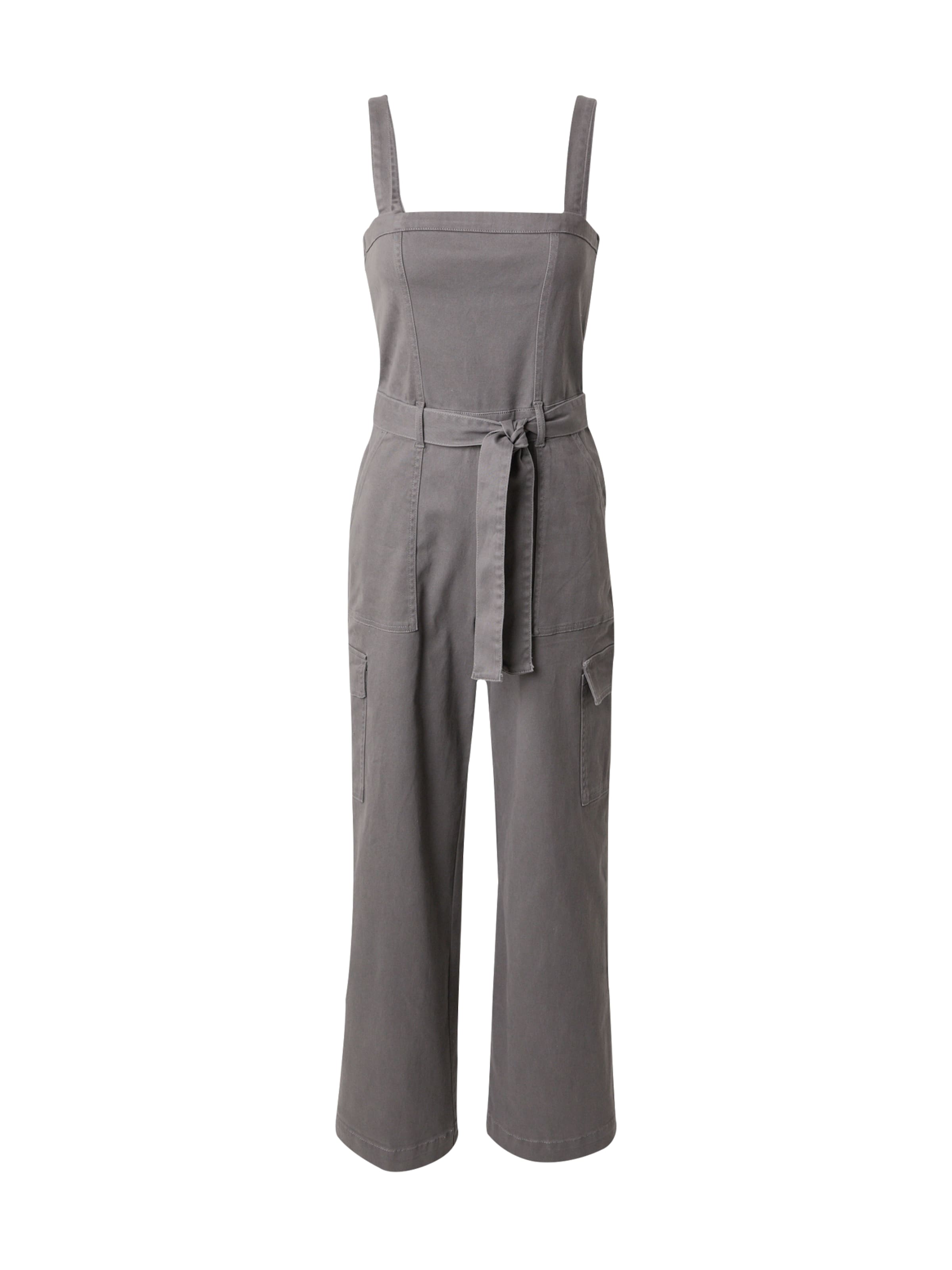 HOLLISTER Jumpsuit 'EMEA' i grå: forside