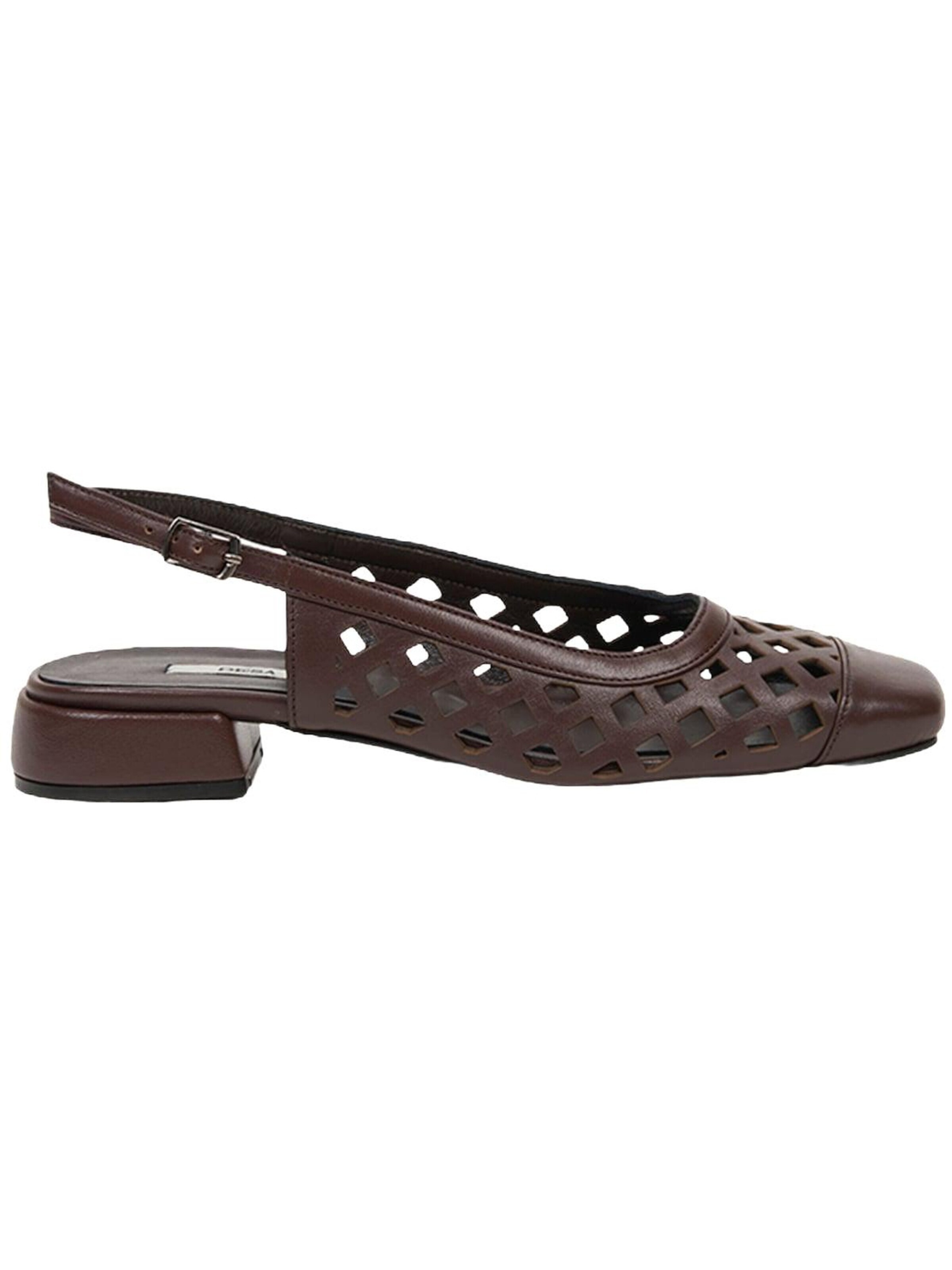 Desa Slingback Pumps 'Ballerinas' in Brown: front
