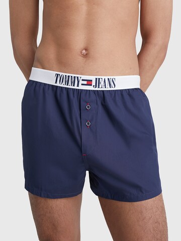 Tommy Jeans شورت بوكسر بلون أزرق