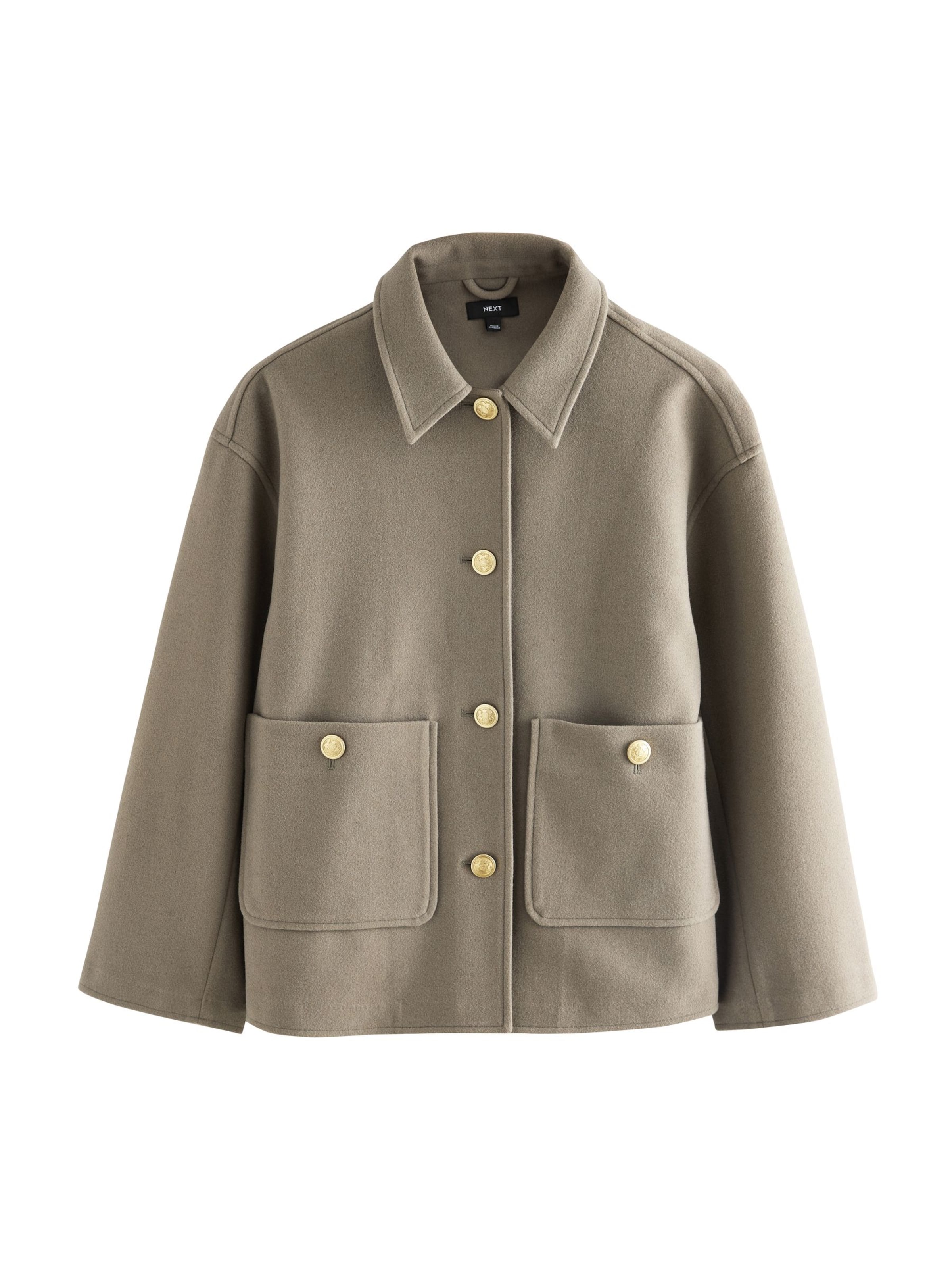 Next Jacke in beige, Produktansicht