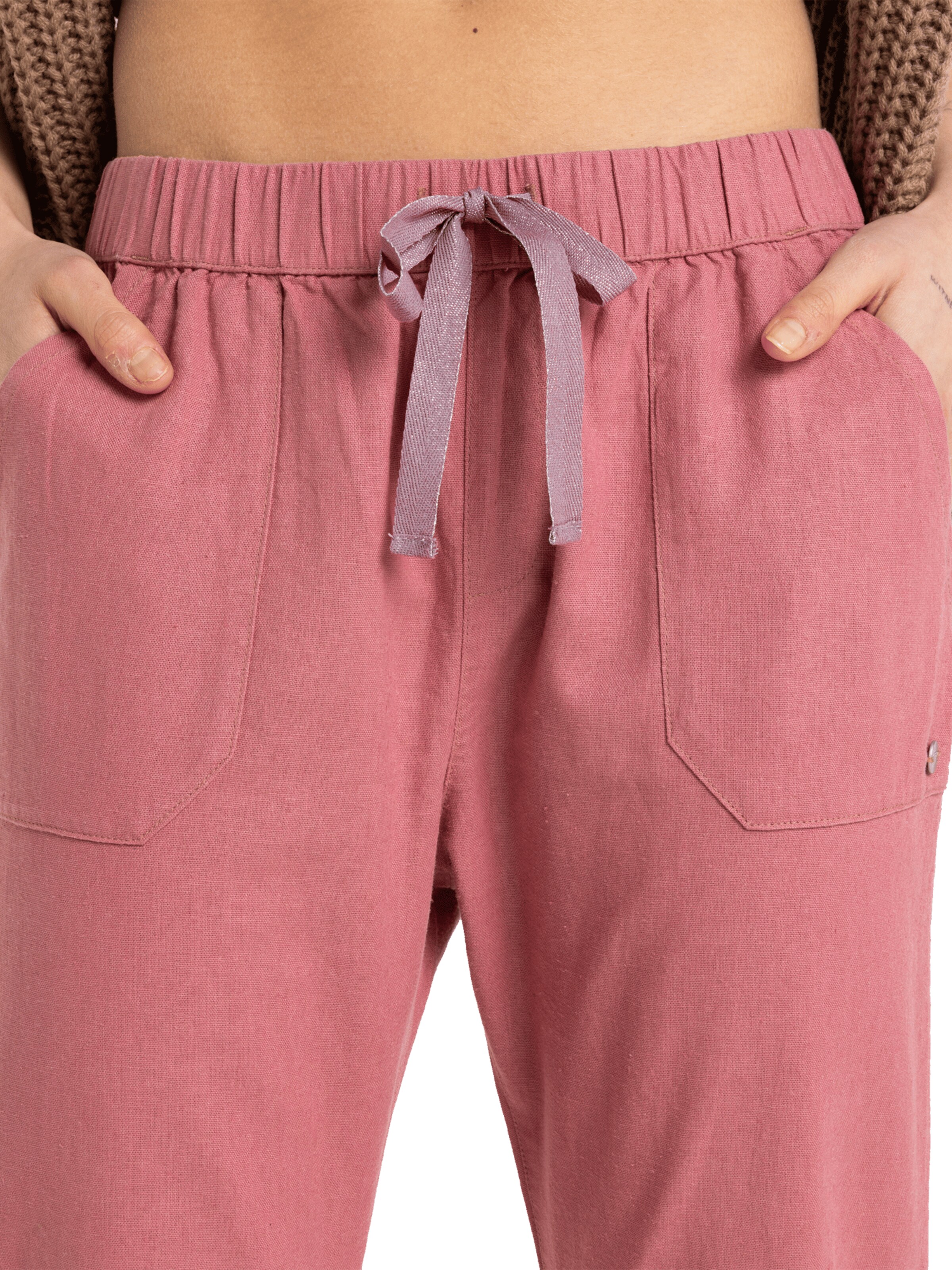 ROXY Regular Pants in Pink