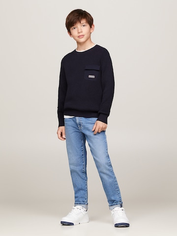 TOMMY HILFIGER Sweatshirt in Blau