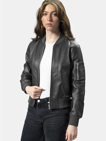Veste mi-saison 'NEGil' 18N62 en noir