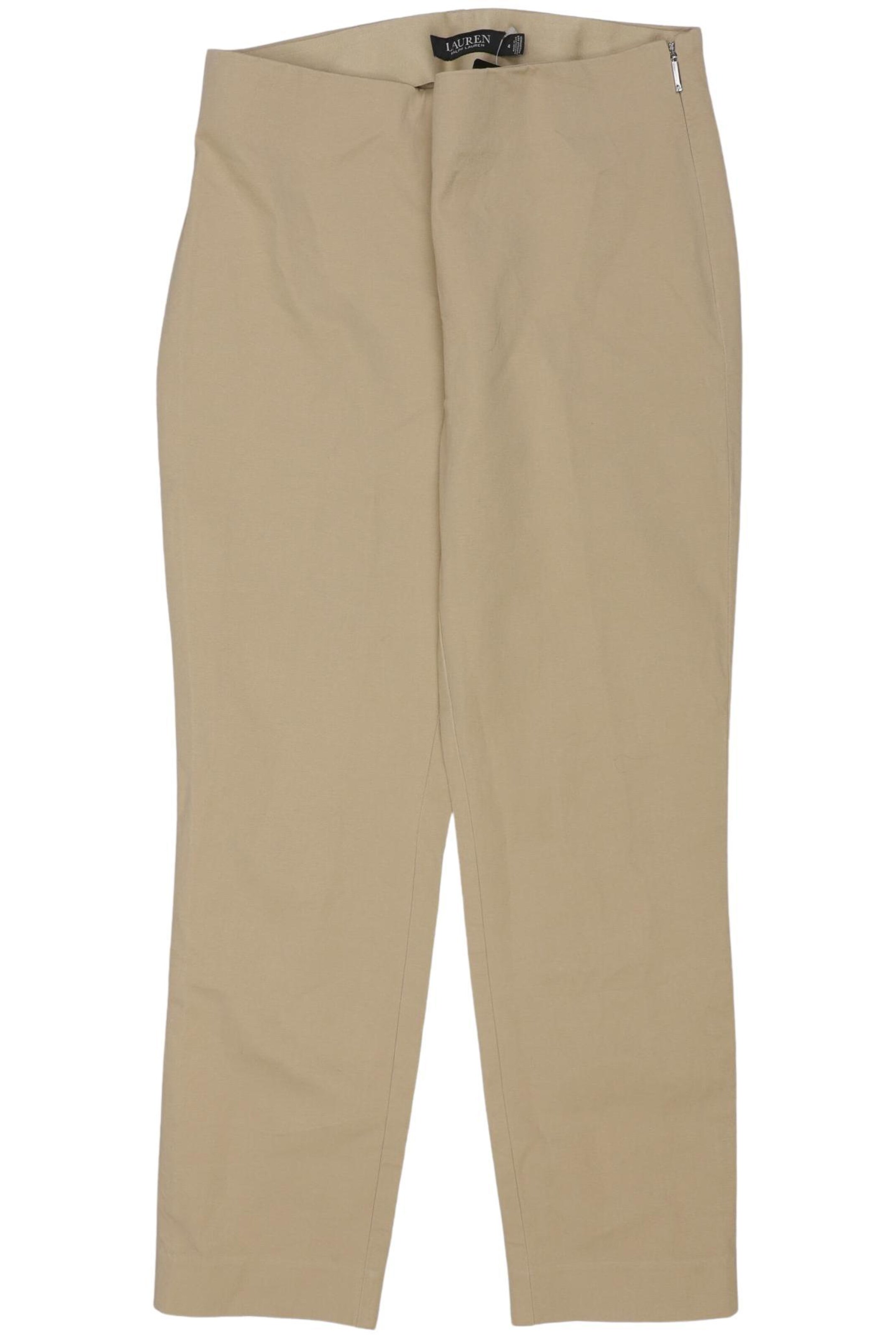 Lauren Ralph Lauren Stoffhose S in Beige: Vorderseite