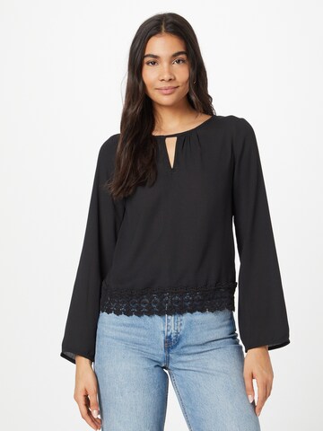 ABOUT YOU Blouse in Zwart: voorkant