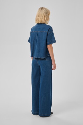 My Essential Wardrobe - Loosefit Vaquero en azul