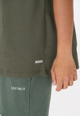 Les'Arcs Funktionsshirt 'Tynan' in Grün